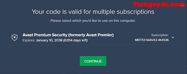 cài đặt Avast free Antivirus 12
