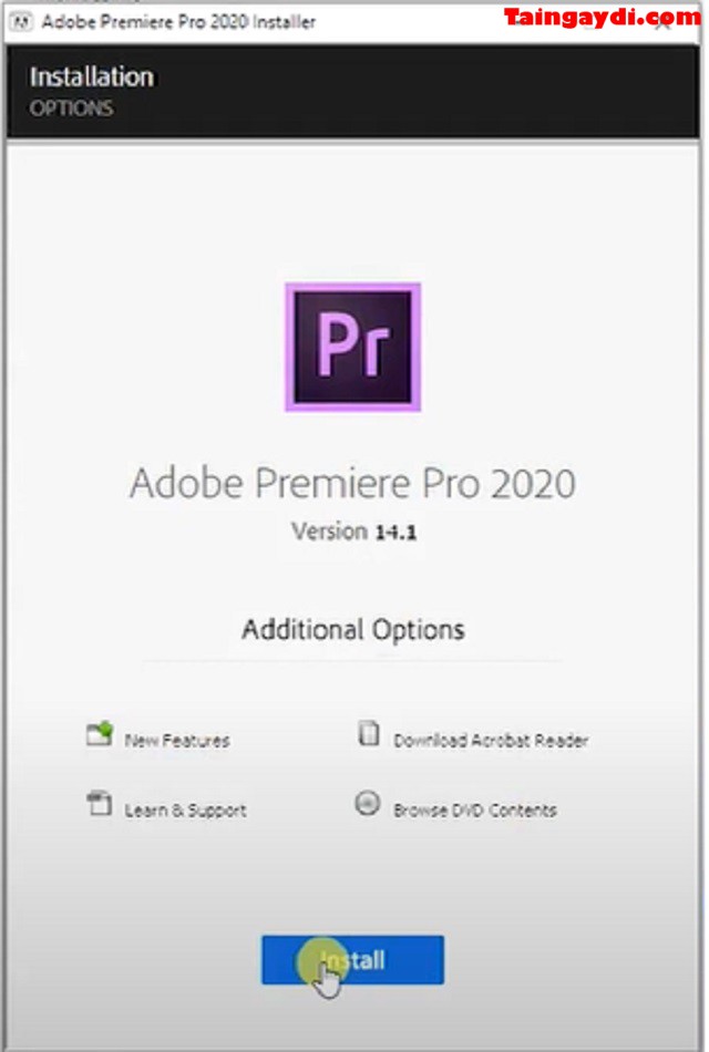 cài đặt Adobe Premiere Pro CC 4